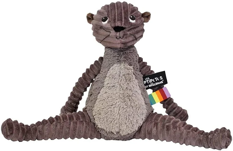 Les Deglingos Originals Plush Animal | Namastou the Otter