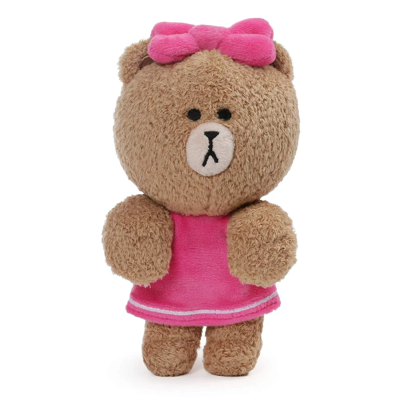 Line Friends Choco 6 Inch Dangler Plush