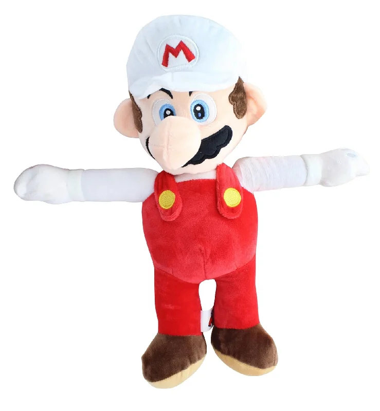 Super Mario 16 Inch Character Plush | Fire Mario