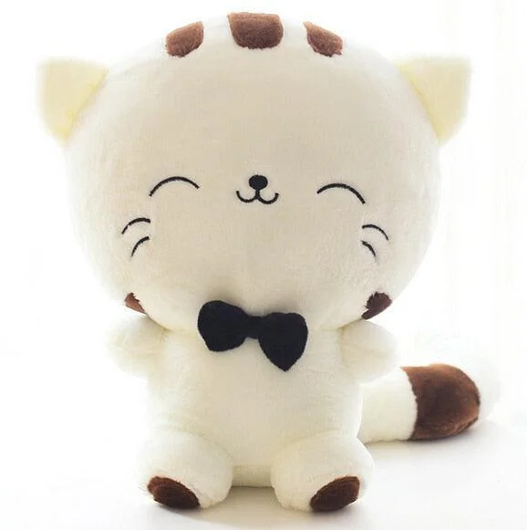 8" Cute Kawaii Cat with Bow Plush Dolls