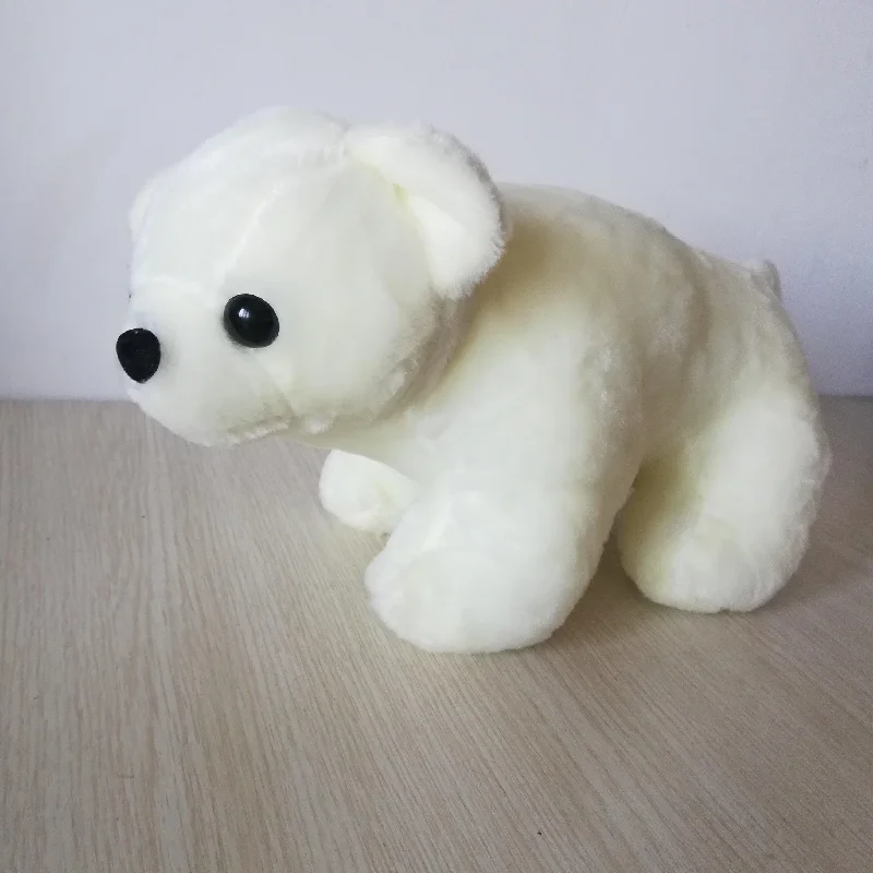 About 9" Polar Bear Plush Toy