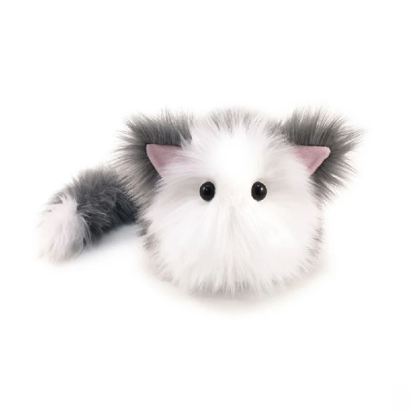 Buddy the Grey and White Cat Stuffed Animal Plush Toy