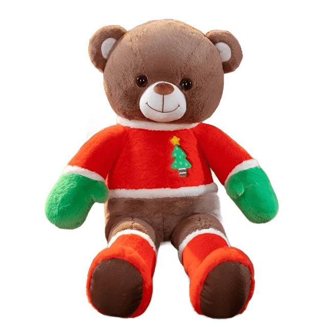 Christmas Gifts Plush Bear With Clothes