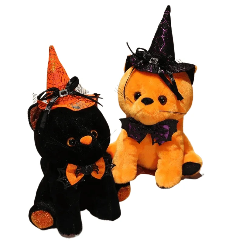 Halloween Witchy Kitty Cat Plushie