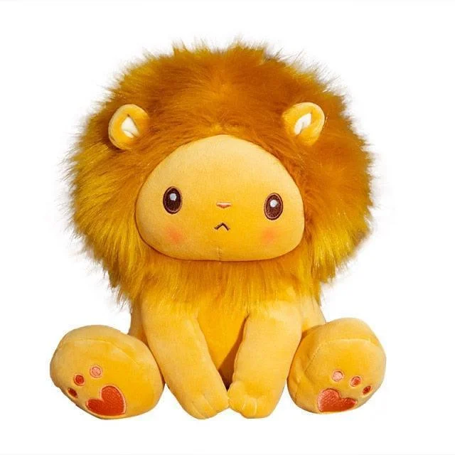 Cute Sitting Lion Plushie