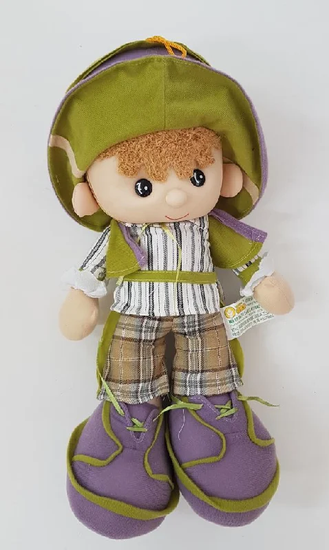 Doll plush Green Purlpe\Green Hat