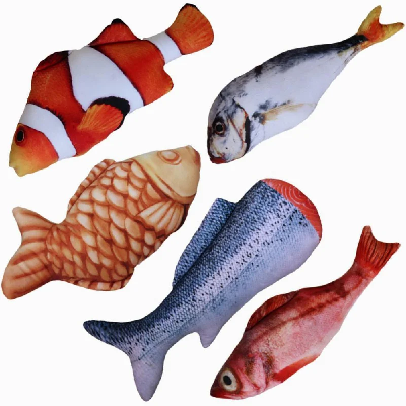 Funny Fish Cat Plush Toys