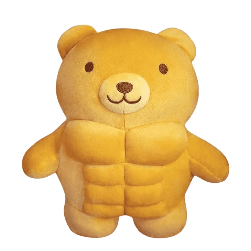 Funny Muscle Bear & Lion & Pig Plush Toys