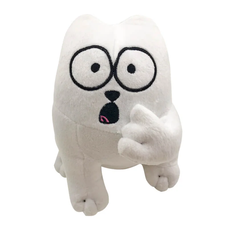 Funny Simon's Cat Plush Toy Stuffed Animal