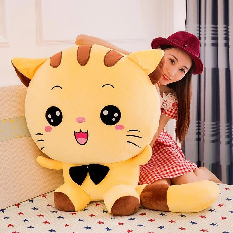 Giant Cat Plush Toys Soft Stuffed Animals