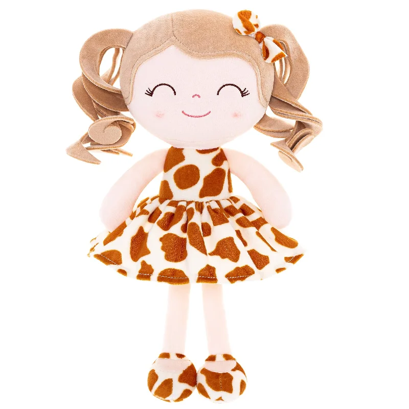 Gloveleya 12-inch Personalized Plush Jungle Animal Giraffe New