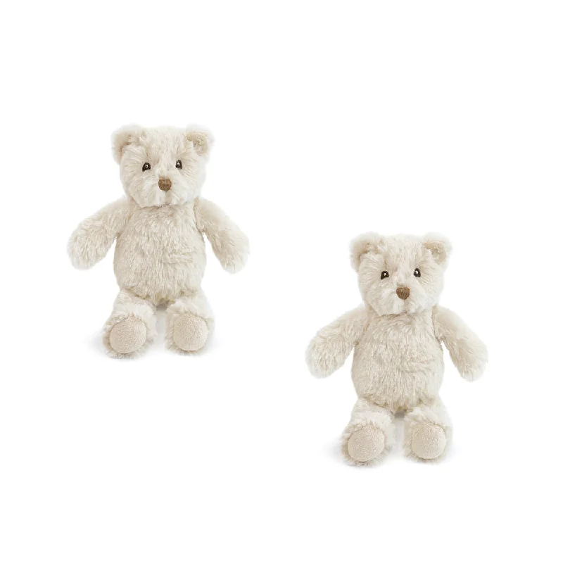 Huggie Bear Plush Rattle- 2PC Set