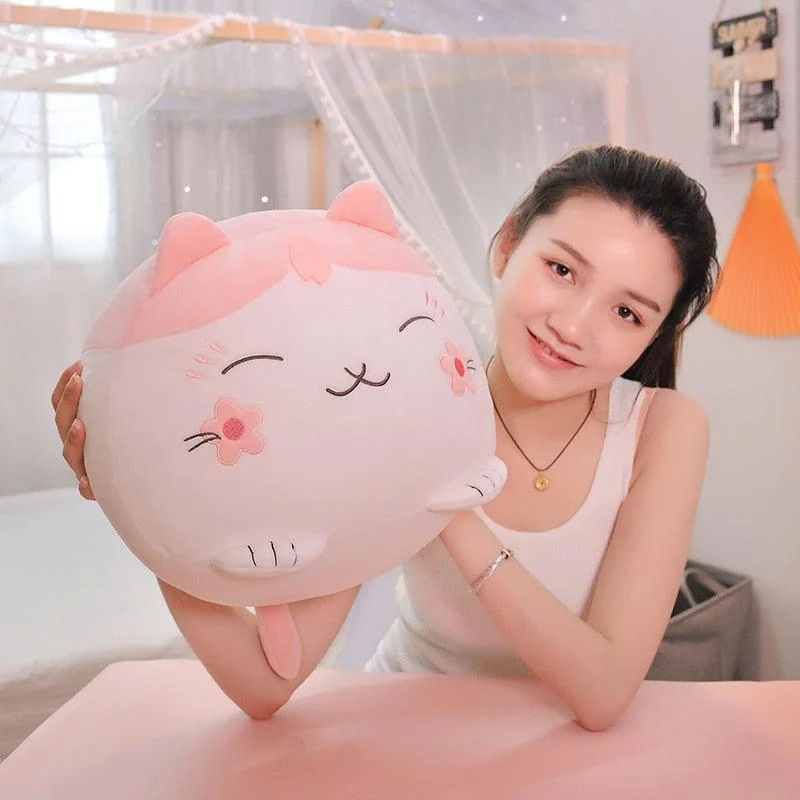 Kawaii Sakura Kitty Cat Plushies