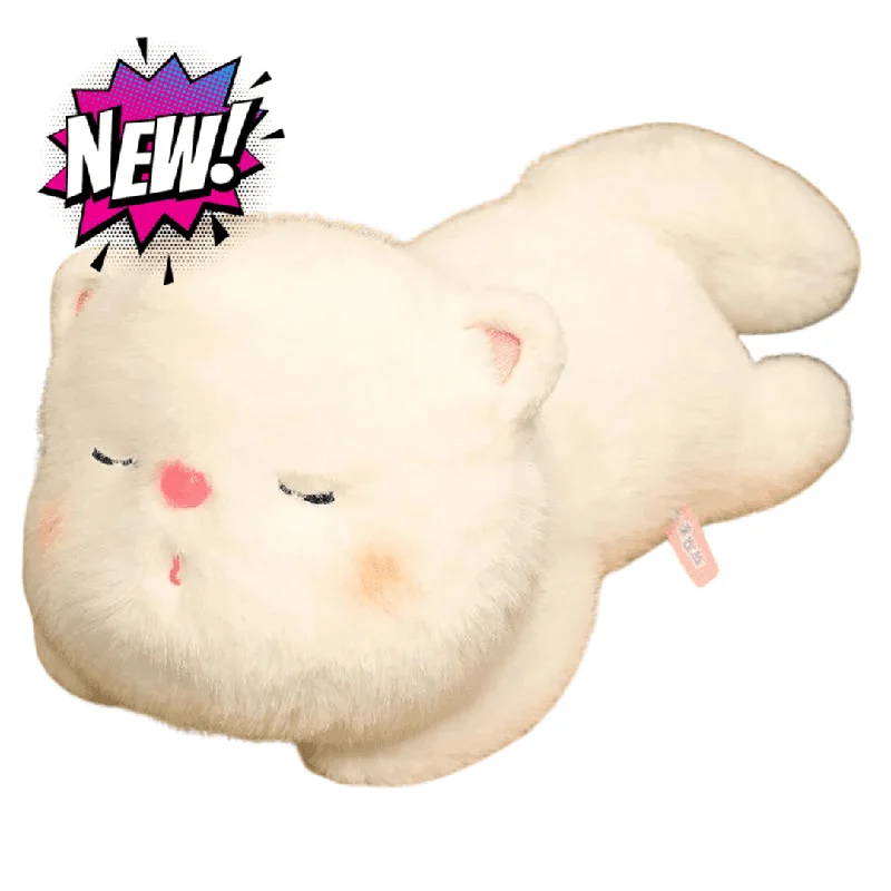 Kawaii Sleepy Kitty Plushie