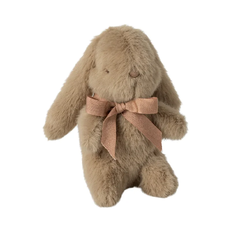 Maileg Bunny plush, Mini - Dusty brown