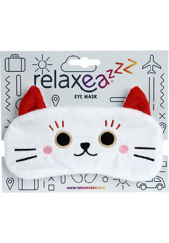 Maneki Neko Lucky Cat | PLUSH EYE MASK*