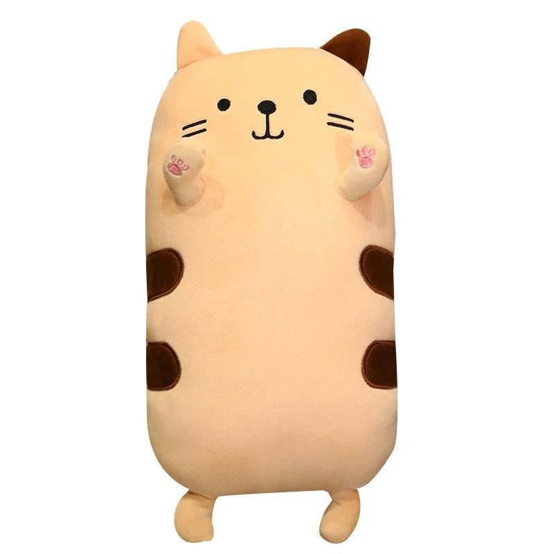 Multi-Color Calico Cat Stuffed Animal Plush Toy