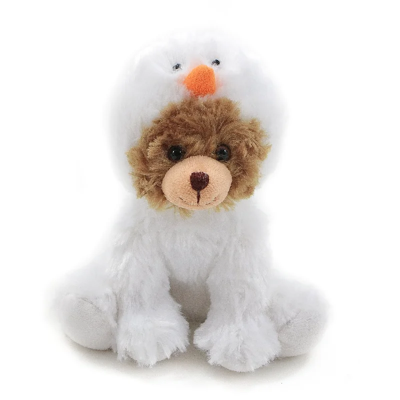 Snowman Bear Plush – Festive and Cozy Winter Companion