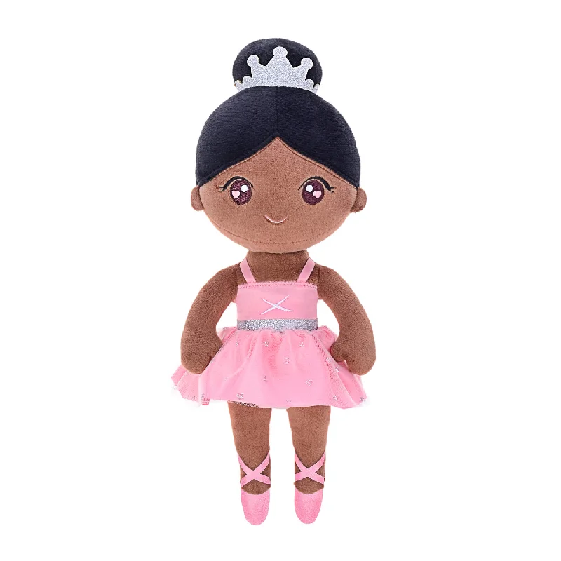 Gloveleya 13-inch Personalized Plush Dolls Ballerina Series Tanned Skin Ballet Dream