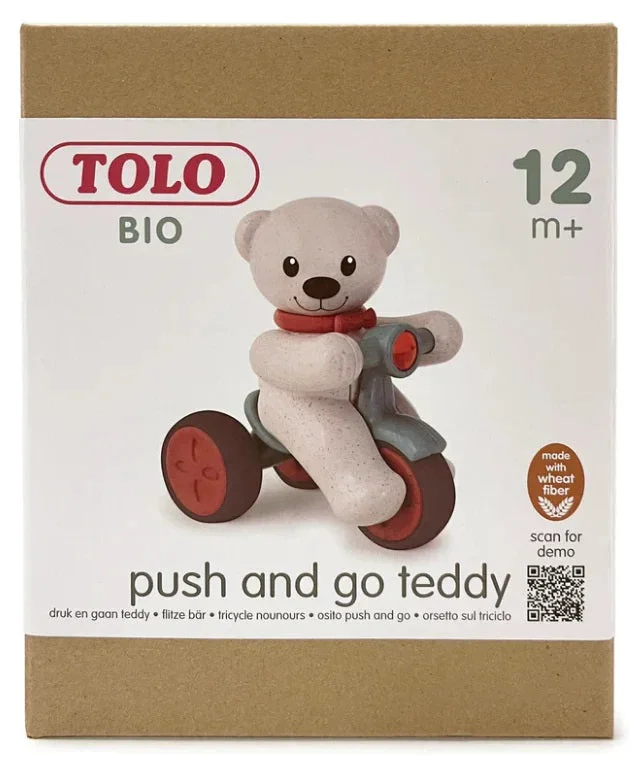 Push and Go Teddy