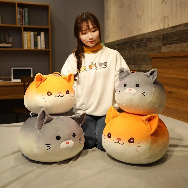 Simulation bread cat plush toy