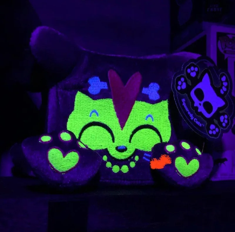 Squaredy Cats - Jinxy signature size GLOW plushie