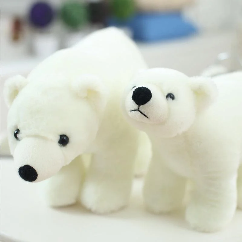 White Polar Bear Plush Toy