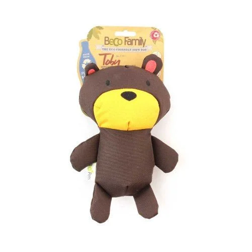 Beco Soft Toy - Toby the Teddy Medium Dog Toy