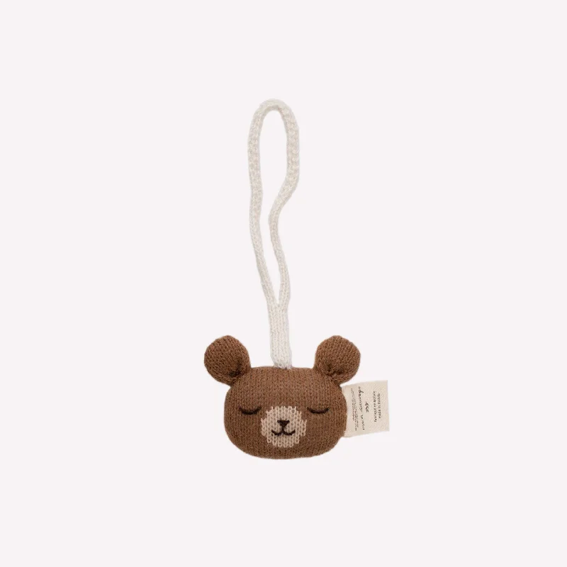 Main Sauvage Baby Gym Toy - Hanging Rattle - Teddy