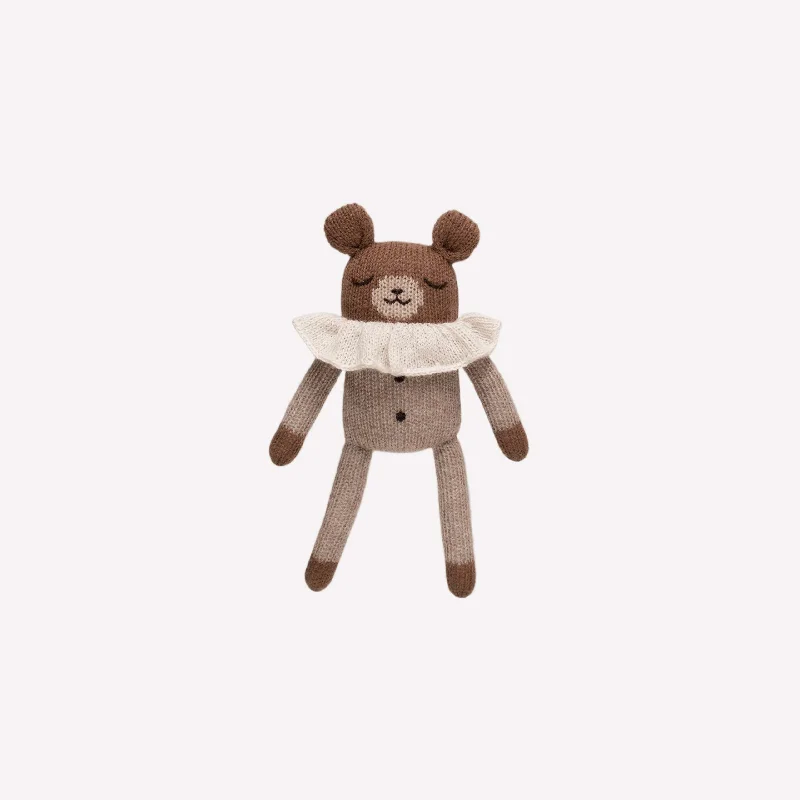 Main Sauvage Knit Toy - Teddy - Oat Pyjamas