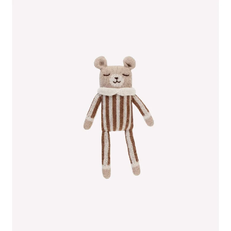 Main Sauvage Teddy, Nut Striped Jumpsuit 22cm