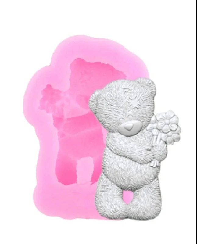 Silicone Mould Fondant Teddy