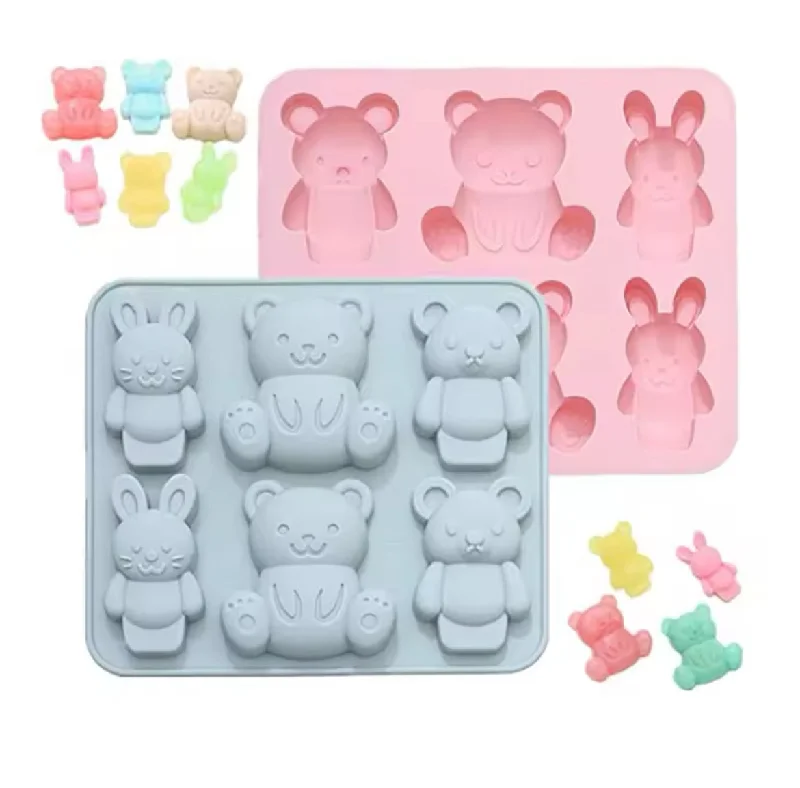 Silicone Mould Ice Tray Teddy