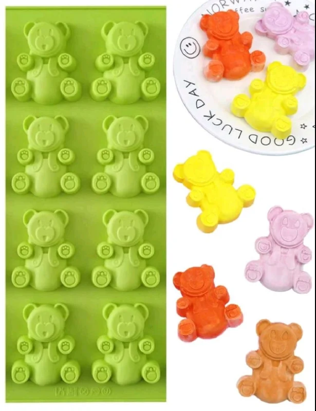 Silicone Mould Soap Teddy