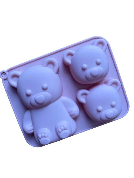 Silicone Mould Soap Teddy