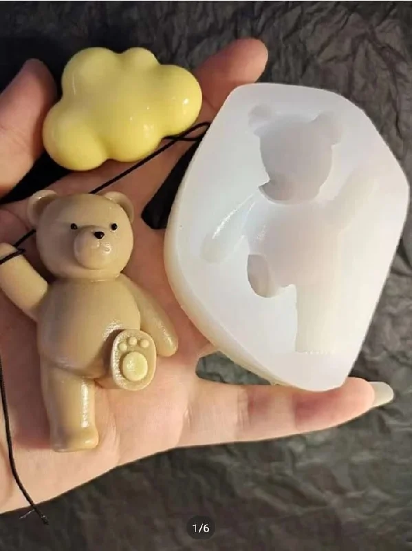 Silicone Mould Teddy