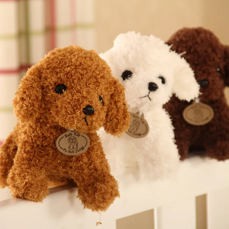 Teddy dog plush toy