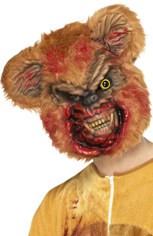 Zombie Teddy Bear Halloween Costume Mask