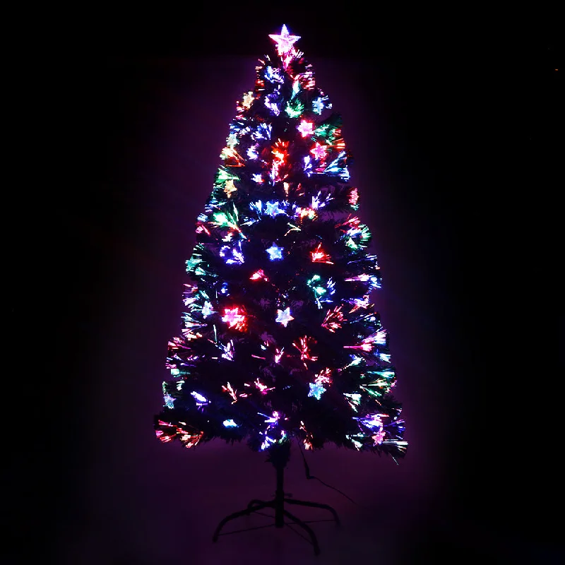 4ft 1.2m 150 Tips Christmas Tree Optic Fibre Xmas tree - Multi Colour