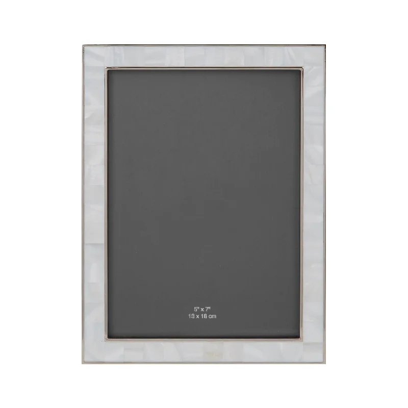 Mother of Pearl Photo Frame with Gift Box | 5 x 7"