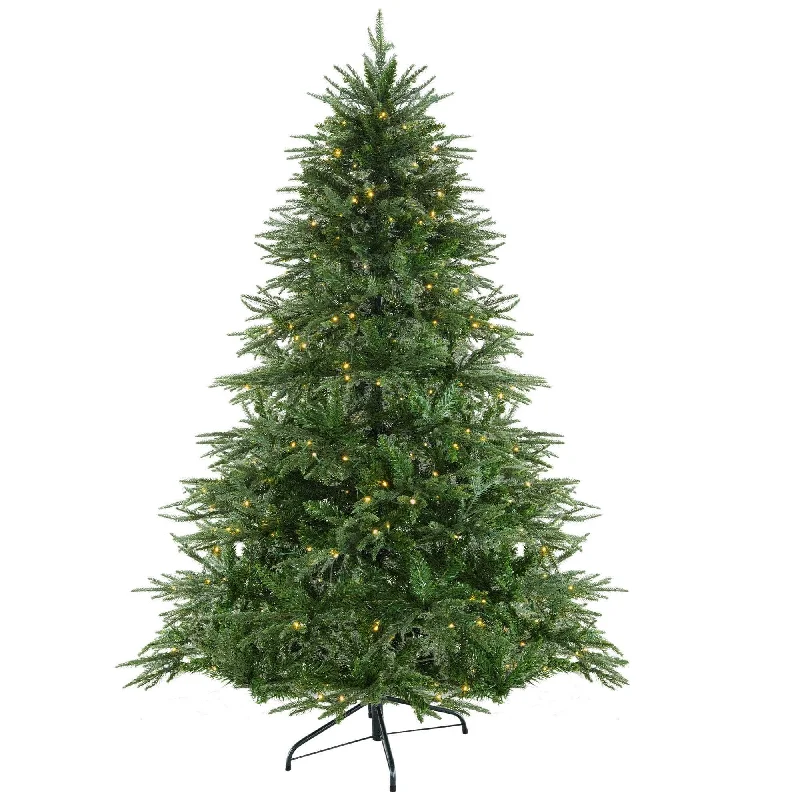 1.2m Everglow Fir Christmas Tree with 150 LED Lights