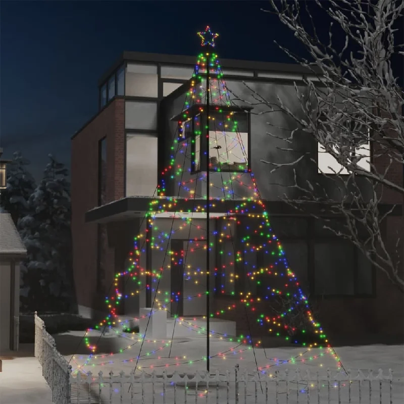 Christmas Tree with Spike Colourful 1400 LEDs