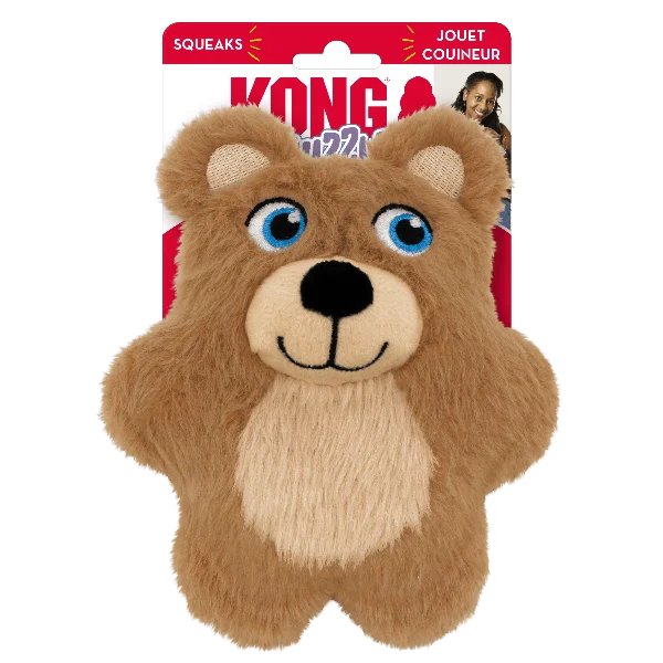 KONG Snuzzles Kiddos Teddy Bear Dog Toy